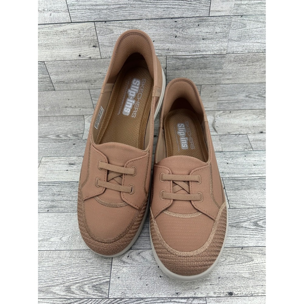 Skechers Hands Free Slip-ins On-the-GO Flex Caramel Shoes 136543 Women Sz 11‎